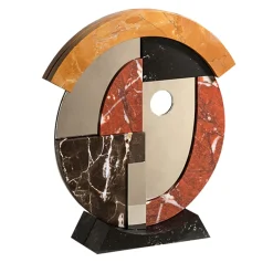 Salvatori Specchio da tavolo ovale policromo Friends> Specchi Da Tavolo