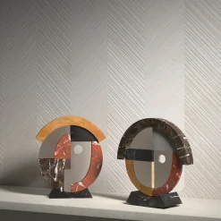 Salvatori Specchio da tavolo ovale policromo Friends><noscript><img width=