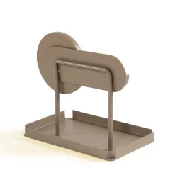 Orografie Specchio da tavolo Virgola Beige di Xu Zheng> Specchi Da Tavolo