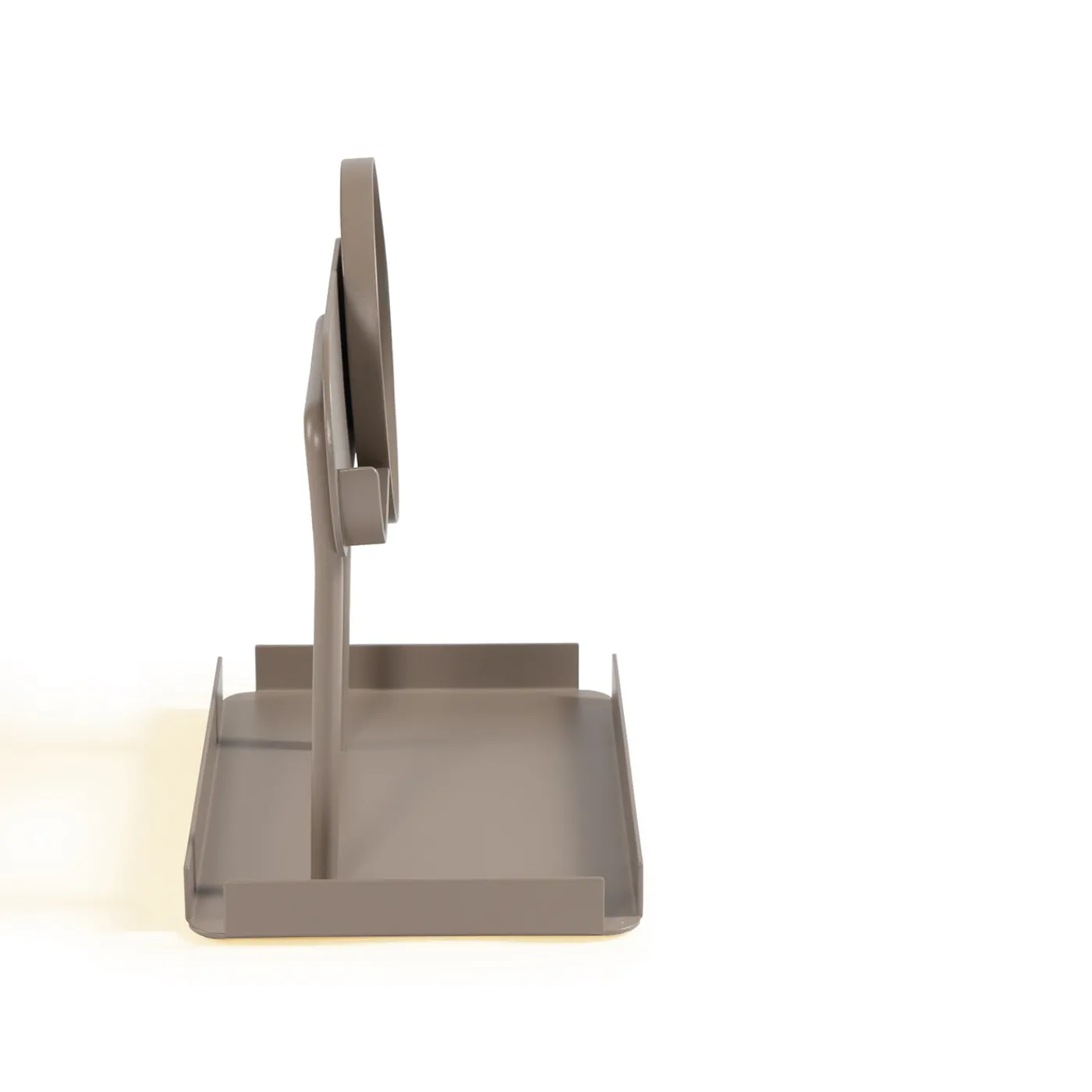 Orografie Specchio da tavolo Virgola Beige di Xu Zheng> Specchi Da Tavolo