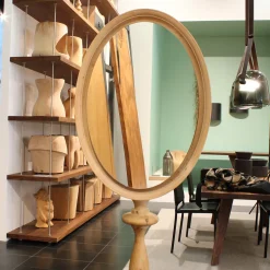 Riva 1920 Specchio da terra Mirror Mirror in legno massello di cedro> Specchi Da Terra