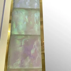 Ghirò Studio Specchio di cristallo iridescente Martelé fatto a mano><noscript><img width=