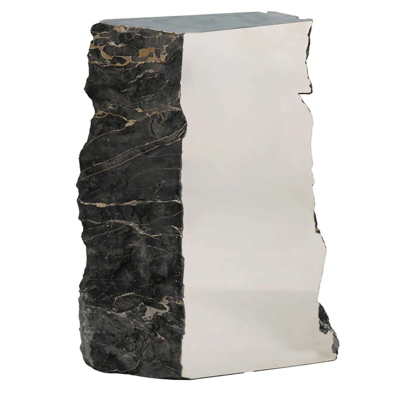 Delvis Unlimited Specchio Immersione in Marmo Portoro> Specchi Da Tavolo