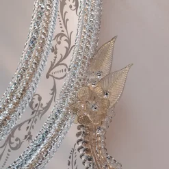 Fratelli Tosi Specchio in vetro di Murano Zeus Gold di><noscript><img width=