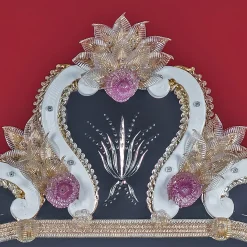 Fratelli Tosi Specchio in vetro di Murano Barocco><noscript><img width=