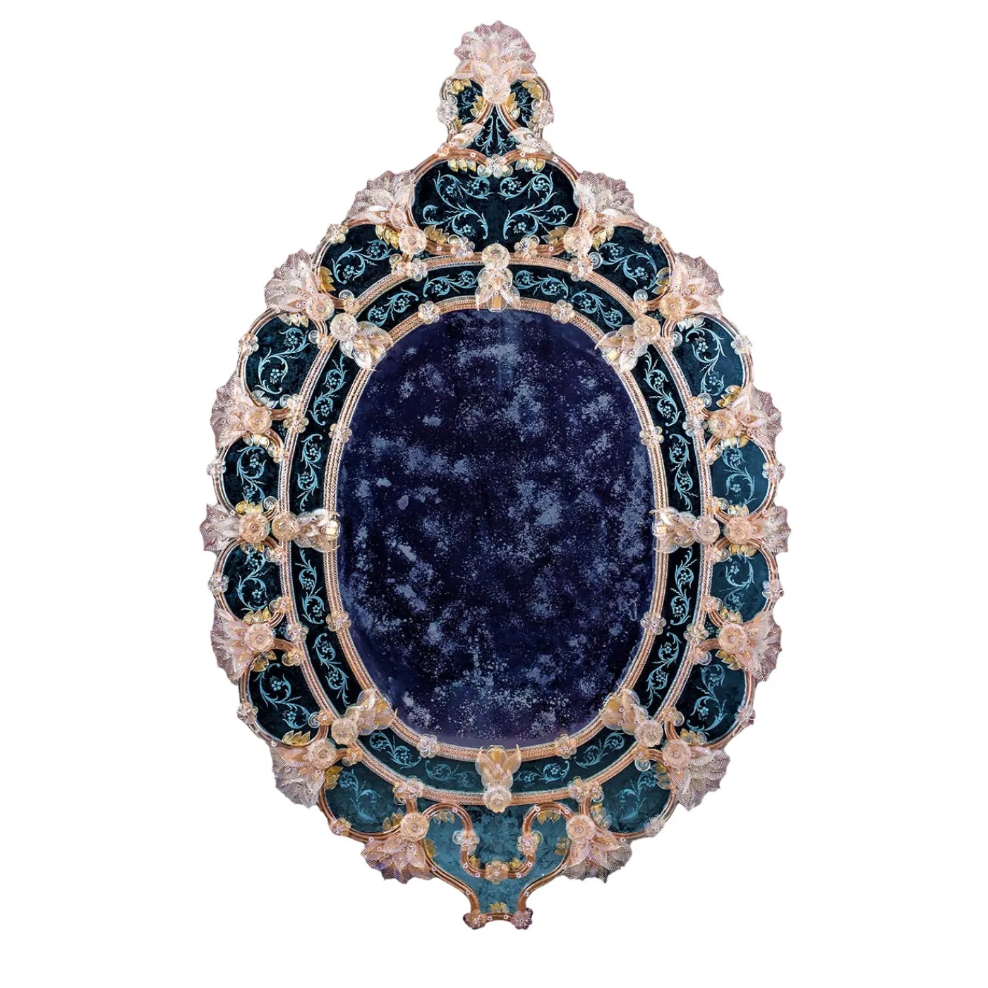 Fratelli Tosi Specchio in vetro di Murano Ca' Conterie> Specchi Da Parete