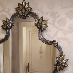 Fratelli Tosi Specchio in vetro di Murano Tiziano><noscript><img width=