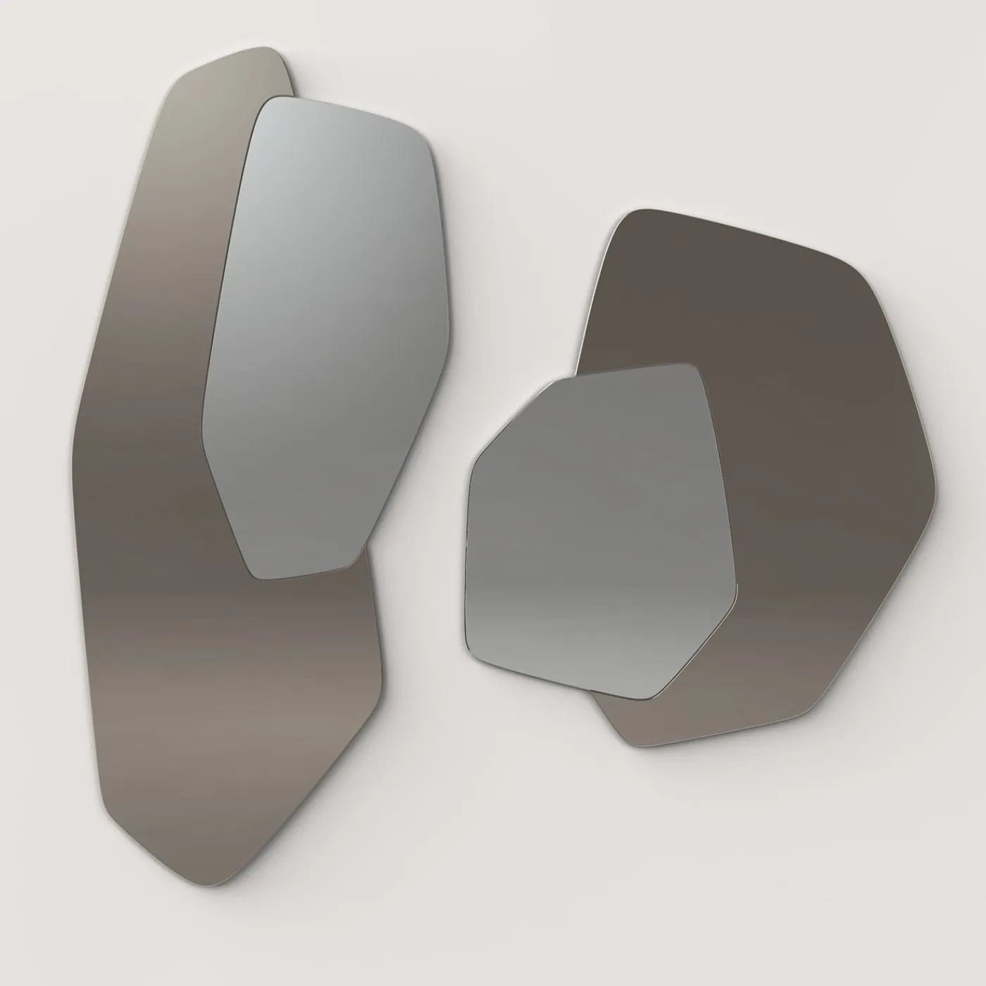 Edizione Limitata by Simone Fanciullacci Specchio in vetro Nori V1> Specchi Da Parete