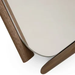 Morica Design Specchio medio Wood Eye con cornice in noce massiccio><noscript><img width=