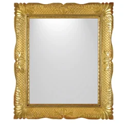 Caiafa Specchio napoletano con cornice dorata Guantiera> Specchi Da Parete