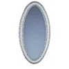 Fratelli Tosi Specchio ovale in vetro di Murano Roseto> Specchi Da Parete