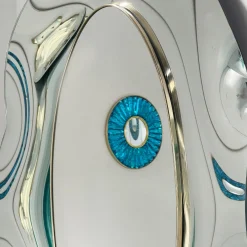 Ghirò Studio Specchio ovale ondulato> Specchi Da Parete