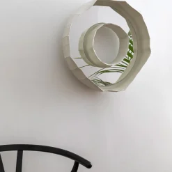 Paola Paronetto Specchio Reflections Ring Nova 50 Bianco> Specchi Da Parete