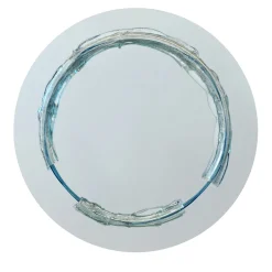 Atlasproject Specchio Rotondo in Cristallo Naias> Specchi Da Parete