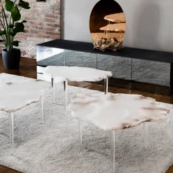 Francesco Maria Messina Specchio rotondo Rosa-Rosæ><noscript><img width=