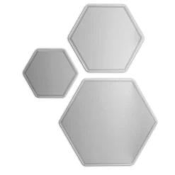 Morica Design Specchio Ruby piccolo esagonale e fumé><noscript><img width=