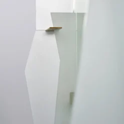 Atlasproject Specchio scultoreo in vetro satinato ovale Essenza><noscript><img width=