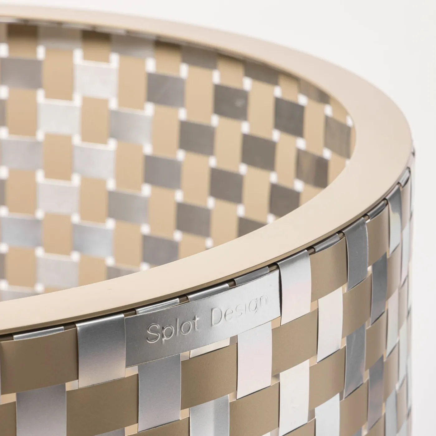 Splot Design Splot4flowers Cachepot ottico oro> Cachepot E Portavasi