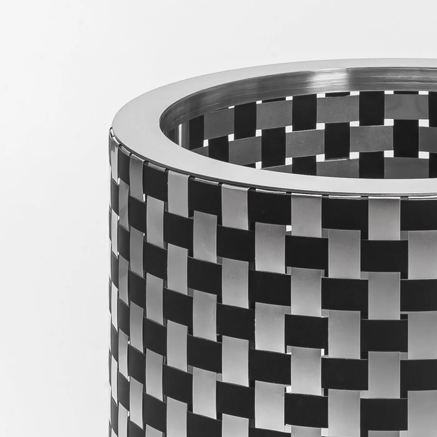 Splot Design Splot4flowers Cachepot ottico nero> Cachepot E Portavasi