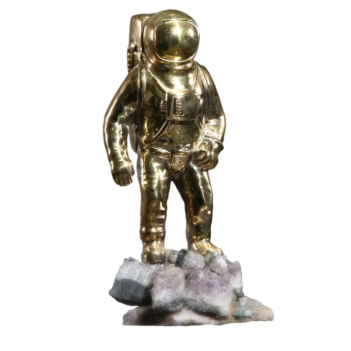Fonderia Artistica Ruocco Statuetta Astronauta in bronzo> Statuine