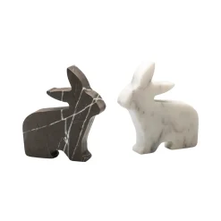 Kimano Statuetta bianca Coniglio di Alessandra Grasso><noscript><img width=