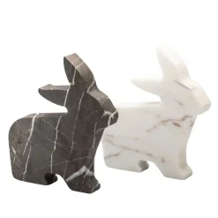 Kimano Statuetta grigia Bunny di Alessandra Grasso> Statuine