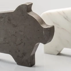 Kimano Statuetta grigia Maialino di Alessandra Grasso><noscript><img width=