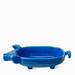 Bitossi Ceramiche Statuetta maialino blu Boletto di Aldo Londi><noscript><img width=