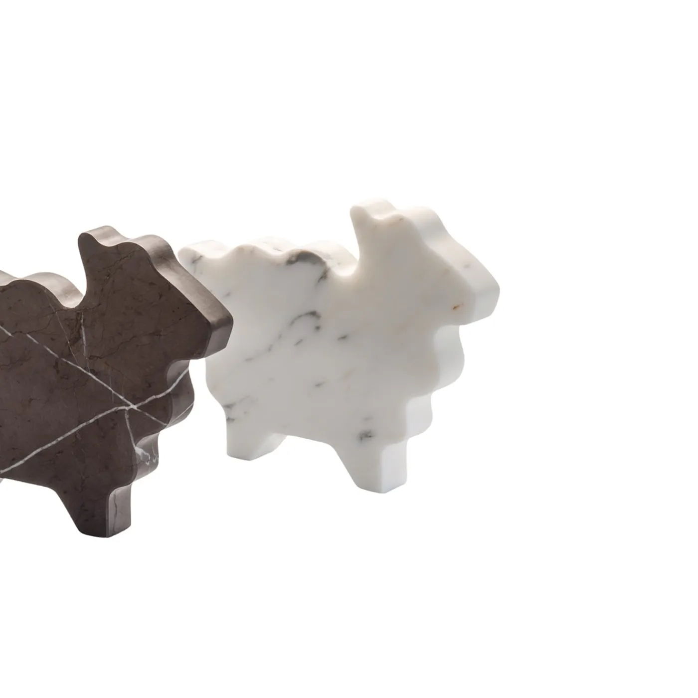 Kimano Statuetta Pecorella bianca di Alessandra Grasso> Statuine