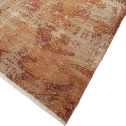 Jaipur Rugs Tappeto Annodato a Mano Dreamy Desire Rosso Arancio e Rosso Arancio><noscript><img width=