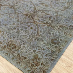 Jaipur Rugs Tappeto Annodato a Mano Dusky Grooves Blu Polvere><noscript><img width=