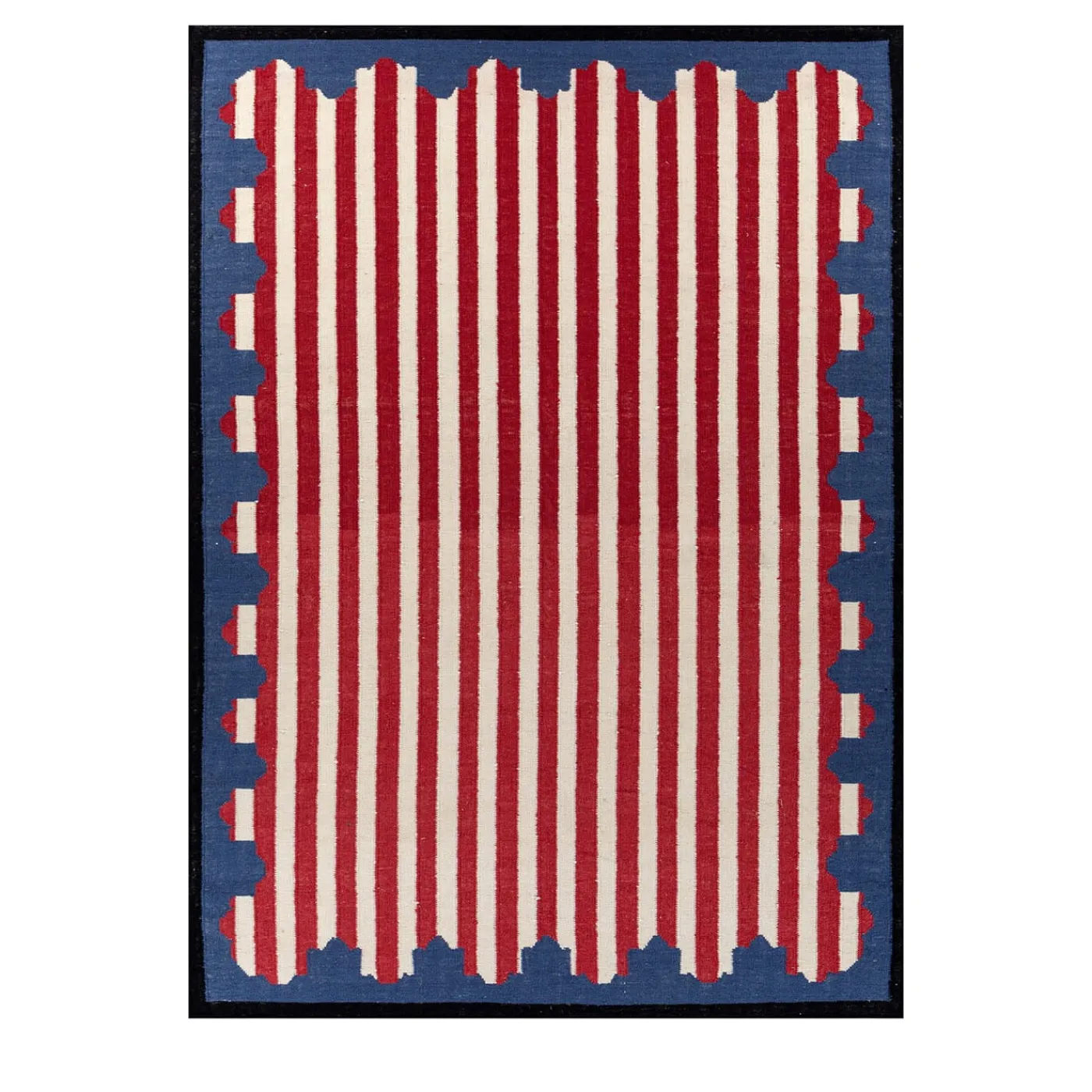 Jaipur Rugs Tappeto Aprezo Garnet Undyed White Dhurrie> Tappeti E Moquette