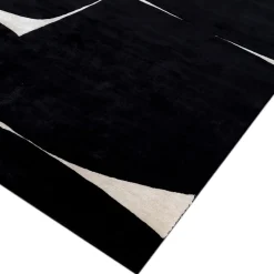 Jaipur Rugs Tappeto Blocks in Ebony and White di Keith Pillow da Daaa Haus><noscript><img width=