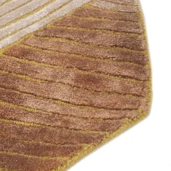 Jaipur Rugs Tappeto Concoction, trapuntato a mano, in rosso bruciato e albicocca> Tappeti E Moquette