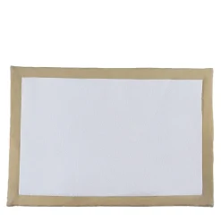 Rivolta Carmignani Tappeto da bagno Kanapa giallo morbido e bianco> Biancheria Da Bagno