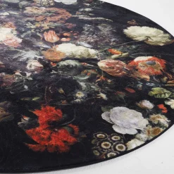 Instabilelab Tappeto floreale Frida rotondo><noscript><img width=