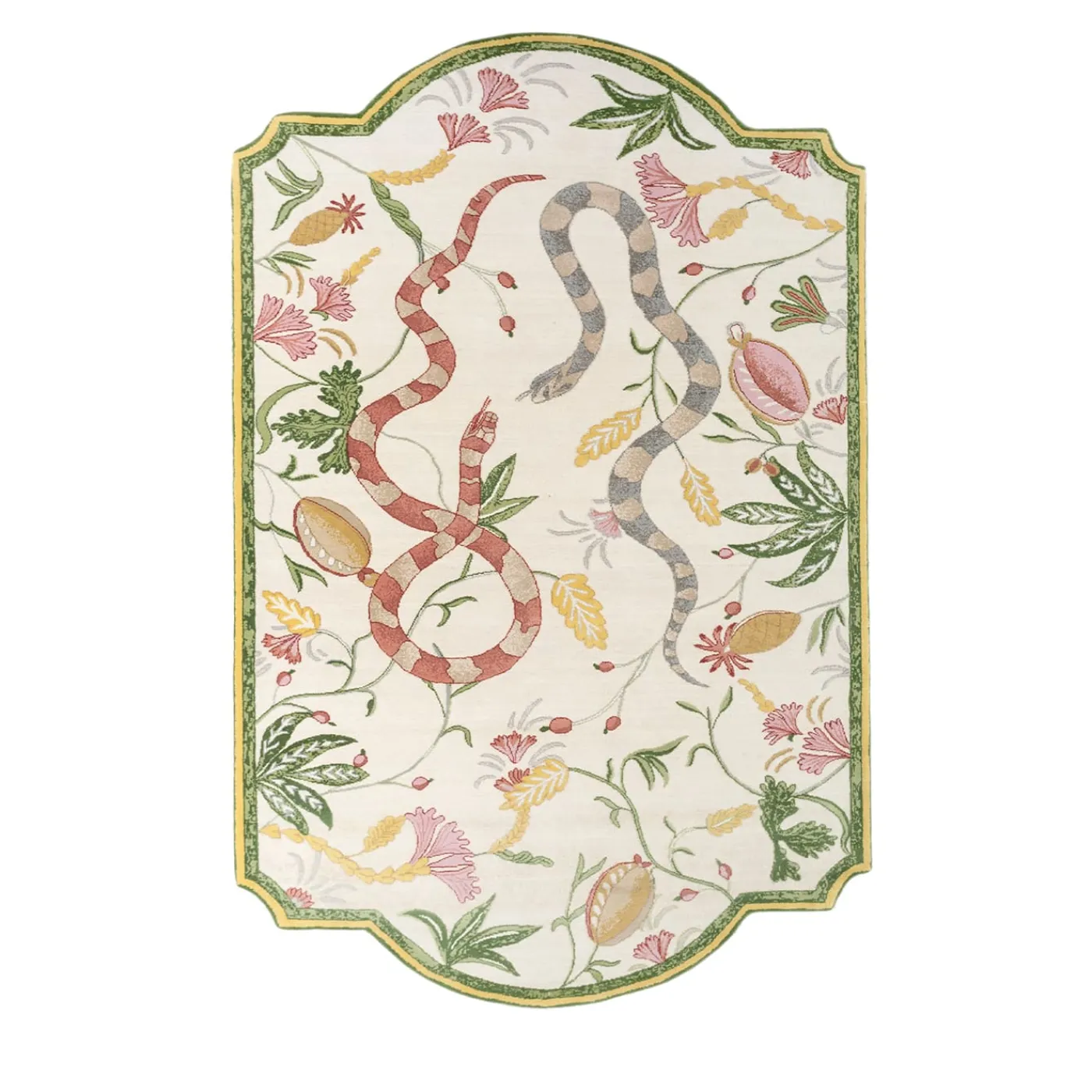 Jaipur Rugs Tappeto in Lana e Cotone Annodato a Mano The Snake Song di Tatiana de Nicolay #2> Tappeti E Moquette