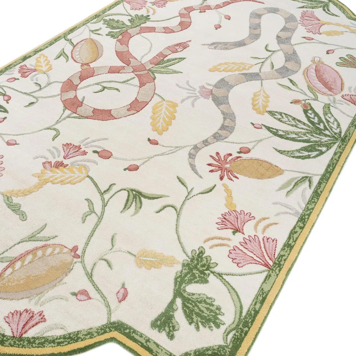 Jaipur Rugs Tappeto in Lana e Cotone Annodato a Mano The Snake Song di Tatiana de Nicolay #2> Tappeti E Moquette