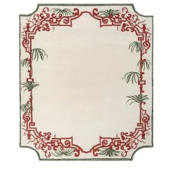 Jaipur Rugs Tappeto in Lana e Cotone Annodato a Mano The Tea Pavilion di Tatiana de Nicolay> Tappeti E Moquette