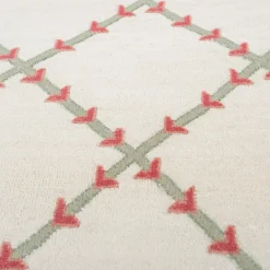 Jaipur Rugs Tappeto in Lana e Cotone Annodato a Mano A River of Roses di Tatiana de Nicolay> Tappeti E Moquette