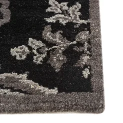 Jaipur Rugs Tappeto in Lana e Cotone Annodato a Mano Kashmir Nero di Peter d’Ascoli #1><noscript><img width=