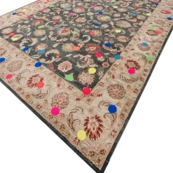Jaipur Rugs Tappeto in Lana e Seta Annodato a Mano Confetti 1 di Richard Hutten><noscript><img width=
