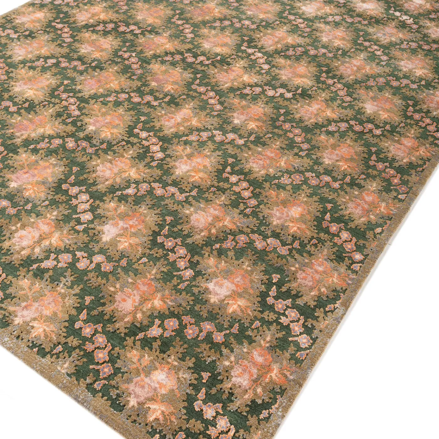 Jaipur Rugs Tappeto in Lana e Seta Bamboo Annodato a Mano Eugenie di Peter d’Ascoli #1> Tappeti E Moquette