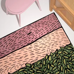 Sergio Mannino Studio Tappeto in lana fatto a mano Rose Realm><noscript><img width=