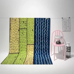 Sergio Mannino Studio Tappeto in lana fatto a mano Sapphire Streams><noscript><img width=