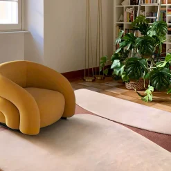 Mohebban Tappeto in lana rosa ruggine Atlas AT02><noscript><img width=