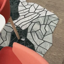 Del Savio 1910 Tappeto in marmo asimmetrico Vague di Zanellato-Bortotto Studio><noscript><img width=