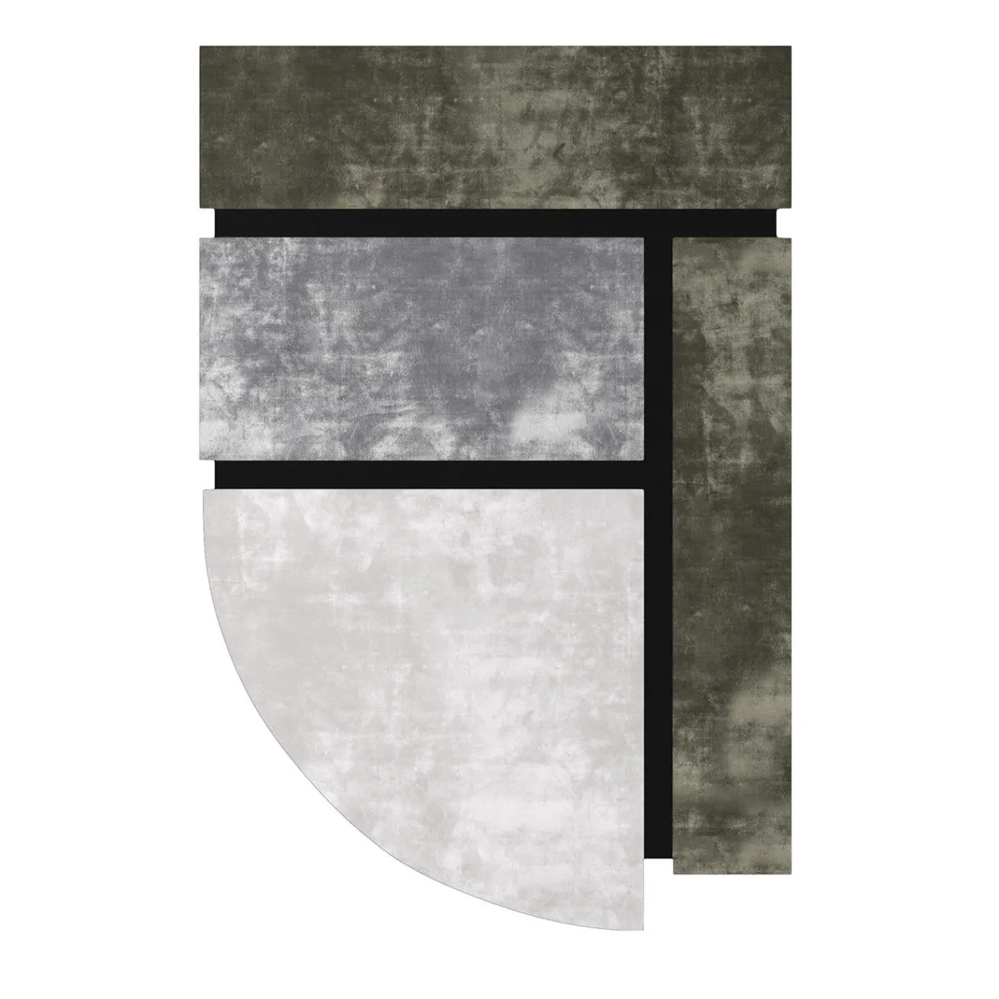 Sirecom Tappeto Island Black Pepper #12 di Dainelli Studio> Tappeti E Moquette