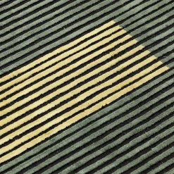 Mohebban Tappeto Lines L6 in Viscosa Verde> Tappeti E Moquette