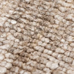 Mohebban Tappeto Loom Brush in lana beige e seta di bambù> Tappeti E Moquette